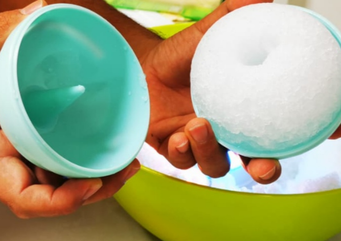 Ice shaper-infusion ball (snow ball) 